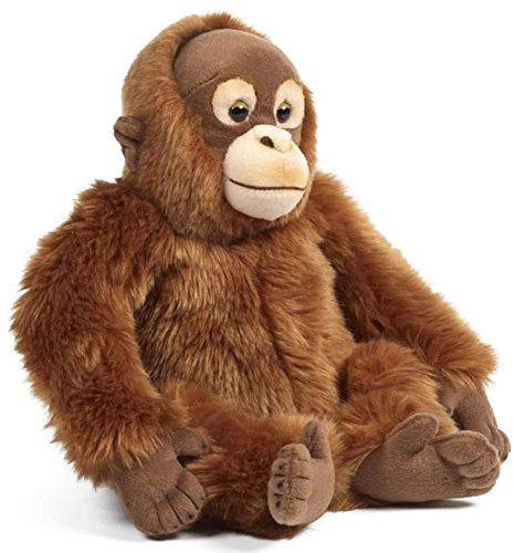 Peluche Living Nature - Orang-outan, singe (30 cm)