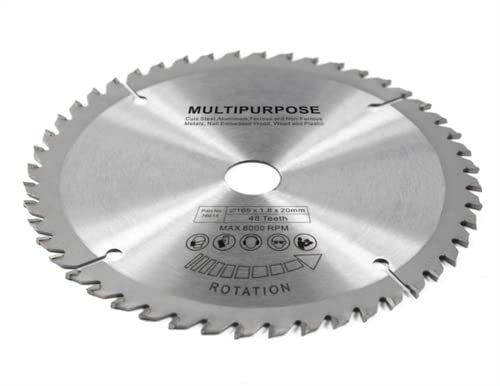 EsportsMJJ 165X20X 1.8 Mm Lame De Scie 48 Dents 165Mm Scie À Bois Pour Makita