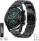 SPGUARD Armband Kompatible mit Huawei Watch GT2 Armband 46mm Huawei Watch GT2e Armband, 22mm Edelstahl Metall Ersatzarmband für Huawei 4/4pro/GT 2/Huawei Watch GT2 Pro/Huawei Watch GT 3 Pro 46MM