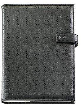 Miquelrius 22475 Terminkalender 2020, Tagesansicht, 155 x 213 mm, schwarz, gestanzt