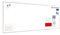 ALLboards Magnetisches Whiteboard 250x100cm Magnettafel mit Aluminiumrahmen Premium EXPO und Stifteablage, Weiß Magnetisch Tafel, Trocken Abwischbar, Wiederbeschreibbar Weißtafel