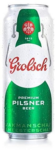 Grolsch Premium Pilsner Lager Beer 24 x 500ml Cans