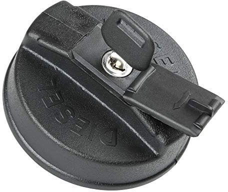 Lampa D-6, Abdeckung Belüfteter Tankdeckel - Ø 60 mm, Schwarz, Kunststoff, Auto, Motorrad