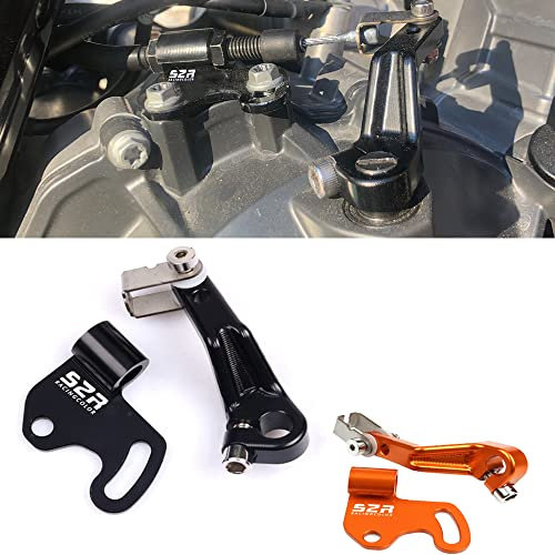 Motorrad One Finger Kupplungshebel Kupplungsarm Müheloser Schutz für KTM Duke 790 Adventure R DUKE Duke 890 Adventure R DUKE CFMOTO 800MT(Schwarz)
