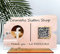 Pahdecor Benutzerdefinierte Business QR Code Zeichen Personalisierte Bargeld App Paypal Zahlung Venmo Instagram Facebook Social Media Schilder Acryl Verkäufer Pop Up Shop Hochzeit Business (Clear)