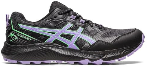 ASICS Damen Gel-Sonoma 7 Laufschuhe Trailschuh Graphite Grey/Digital Violet - Grau 37,5