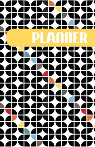 Planner: Undated Mid-century Modern Personal Planner