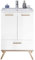 Pelipal Quickset 923 Waschtisch mit Unterschrank, Holzwerkstoff, Eiche Ribbeck quer NB, 89,5x61x46 cm