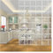 Raumteiler hängend Raumtrenner DIY-Raumteiler zum Aufhängen in der Küche, weiß, PVC-Panel, Trennwand, Trennwand, Dekor für Wohnzimmer, Esszimmer, Schlafzimmer, Hotel, Bar, Terrasse, 1–30 Stück optiona