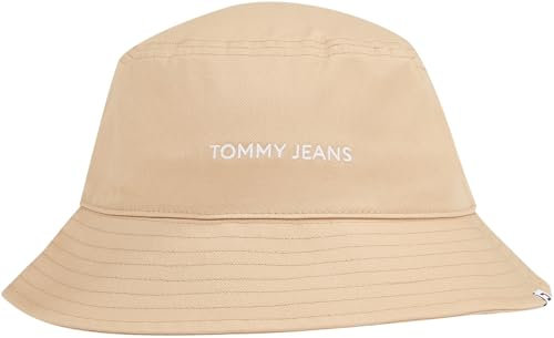 Tommy Jeans Herren Fischerhut Bucket Hat, Beige (Tawny Sand), Einheitsgröße