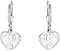 SOFIA MILANI - Damen Ohrringe 925 Silber - Herz Ohrhänger - E2274