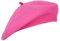 Umeepar Damen Wolle Französischen Baskenmütze (Rosa)