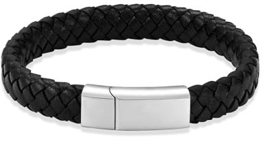Einäscherung Schmuck Urne Armband für Asche für Frauen Männer Memorial geflochtene Leder Urne Armband für menschliche Asche Keepsake Manschette Armreif Schmuck