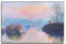 Claude Monet Wandkunst, Sonnenuntergang auf der Seine bei Lavacourt, Wintereffekt-Poster, Impressionistische Kunst, Naturlandschaft, Ölgemälde, Druck, Vintage-Poster, Raum, ästhetisch, dekorieren,