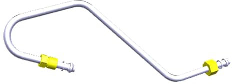 alimentation gaz, avant, droit pour Fours, tables de cuisson et cuisinières 3541883017