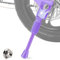 LEICHTEN Kinder-Fahrradständer für 30,5 cm (12 Zoll) Rad, Kinderfahrrad, einseitiger Kickständer, Hinterradhalterung, Stützträger, Lila, für Mädchen und Jungen