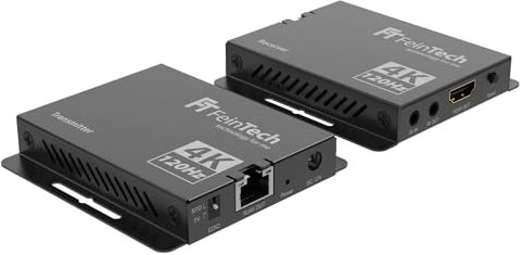 FeinTech HX240 HDMI 2.1 Extender 4K 120Hz HDR via cavo di rete 30 m HDMI over LAN CAT
