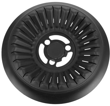 PHENOFICE Gasbrenner Abdeckung Herd Deckel Kompakt Edelstahl Brennerkappe Ersatzteil Sicher Für Haushalt Kochfeld Gasherd Grill Zubehör