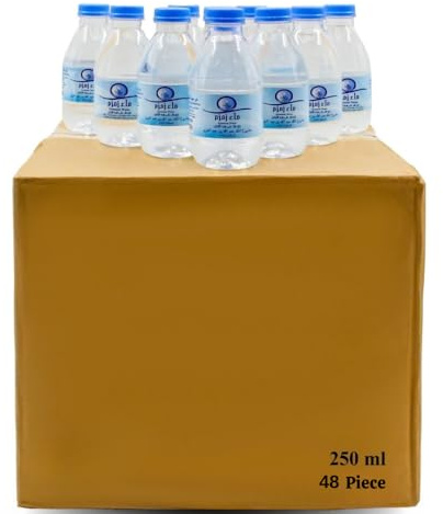 Zamzam Drinking Water Pack of 48 x 8.5fl oz (250 ml) - From Mecca Saudi Arabia, Organic Zamzam For Ramadan and Umrah