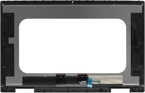 Replacement for HP Pavilion x360 14m-dy0013dx 14m-dy0023dx 14m-dy0033dx 14m-dy0113dx Touch Screen LCD Display Digitizer Assembly with Bezel 1920X1080 M45012-001 M45013-001