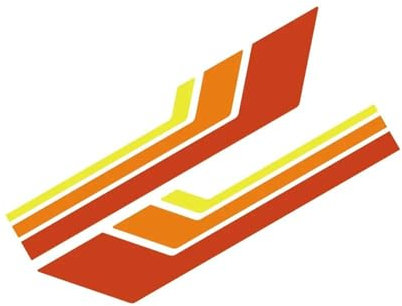 Conpert Auto Aufkleber für Toyota Hilux, Autoaufkleber, Türseitenaufkleber, Grafikaufkleber, Streifenaufkleber