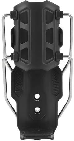 HUIOP Porte-gobelet pour Guidon de Moto, Support Universel Réglable avec Plastique Technique Robuste, Support pour Récipient de Boisson Facile D'accès pour Bouteilles de 32 à 80 Mm,