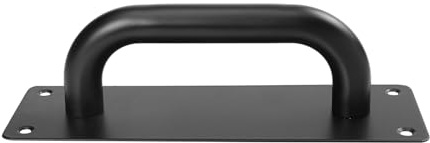 Healeved Tirador Fuerte de Negro de Acero Inoxidable Puerta Resistente al Desgaste Pasamanos y para Puertas Correderas y Interiores
