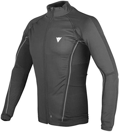 Dainese Unisex D-core No-wind Thermo Tee Ls Unterw sche, Schwarz/Anthrazit, XL X EU