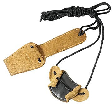 elToro Spannschnur Recurve- & Langbogen 1, aus hochwertigem und stabilem Oberleder, Echtlederoptik, Dicke Schnur, Bogensport Zubehör