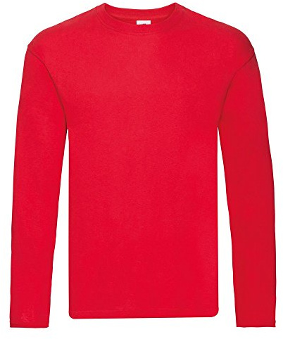 Fruit of The Loom Mens Fruit of The Loom Long Sleeve T-Shirt (2 Pack) Long Sleeve Shirt