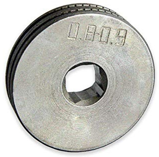 TELWIN Drahtvorschubrolle für Telwin Technomig 180-210 MIG MAG Schweißgerät VPE: 1 Stück, Typ:Fülldraht 0.9/1.2 mm