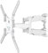 ONKRON Soporte Giratorio TV de 37 a 70 Pulgadas - Soporte TV Pared Blanco Universal con Peso de hasta 36,4 kg - Colgar Television Pared con VESA 100x100-400x400 mm/Brazo Television Inclinable M5-W