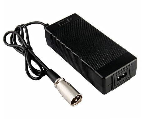 Electric Bike Charger 42V 2A 36V eBike Battery Charger Scooter Power 3-Pin XLR Socket For Freego 36 Volt