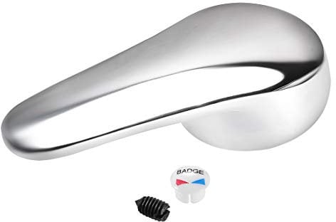 sourcing map Faucet Lever Handle,40mm Cartridge Single Metal Lever Handle Replacement