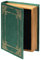 Vintiquewise QI003691.G Decorative Vintage Book Shaped Trinket Storage Box-Green