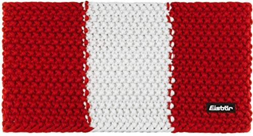 Eisbär Jamie Flag Stirnband Herren rot/weiß