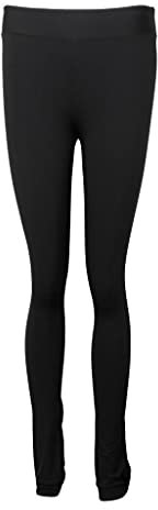 Hellery Patinage Pantalon Long Pantalon Collant, Noir, M