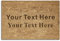 howson london Personalised Door Mat Custom 400 x 600mm Door Mats Christmas Door Mat Indoor Funny Coir Doormat Inside Customised Floormat Home Decoration Welcome House Office Floor Mat (Design 02)