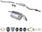 Ferroz Export Ersatz für KIA PICANTO 1.0/1.1 61/62 PS 2004-2011 Auspuff, Auspuffanlage