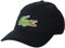 Lacoste Herren Solid Big Croc Cap, schwarz, Einheitsgröße