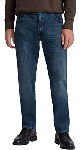Pierre Cardin Herren Dijon Jeans, Blue Used Buffies, 34W / 34L