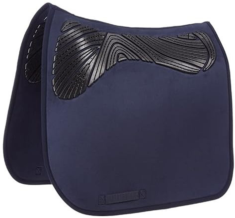 Acavallo Schabracke Doppel Gel Dressur, Größe:OneSize, Farbe:blau