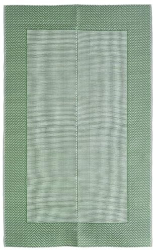 vidaXL Alfombra de Exterior Jardín Patio Terraza Balcón Salón Sala de Estar Piscina Decoración Adorno Alfombrilla Suelo PP Verde 190x290 cm