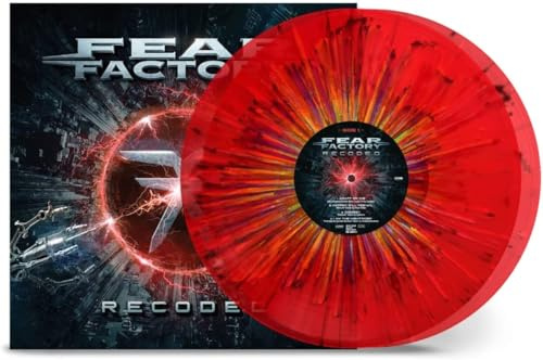 Recoded(Ltd.2 Transp.Red Rainbow Splatter)