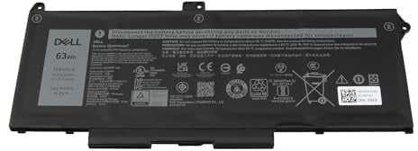0RJ40G Original Dell Batterie 63Wh (15,2V 4 cellules) pour Latitude 15 (5520), 14 (5420)