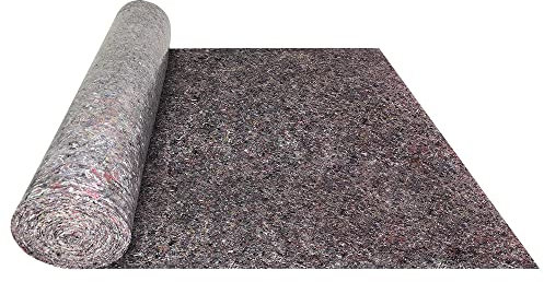 VA-Cerulean Non-tissé de recouvrement de peintre, 1 m x 50 m, 50 m², 180 g, protection de surface avec couche en polyéthylène antidérapante pour rénovation, déménagement, protection du sol