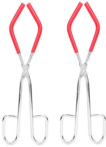 MUNEFE Becher-Clip-Zangen-Werkzeug, Stahlbecher-Klemmwerkzeuge, Chemie-Klemme Für Physik-Chemie-Biologie-Labor