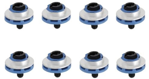 Jingelmall 8PCS Hard Drive Mounting Screw for HP 2.5 HDD EliteDesk ProDesk G1 G2 6000 6005 Pro 8000 8100 Isolation Grommet Mute Mounting Screws HDD 594220-001/511945-003