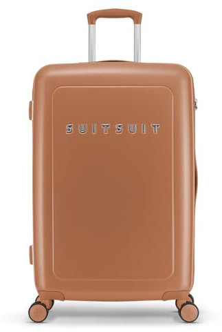 SUITSUIT Natura Reisekoffer mit 4 Rollen – 76 cm – 94L – Orange