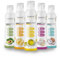 VitalBody+ DailySpray Probierpaket, 6er Pack, 2 kcal Spray zum Braten, Grillen & Verfeinern, 4800 Portionen, für gesundes Kochen, ideal zum Abnehmen, Non-Stick cooking spray
